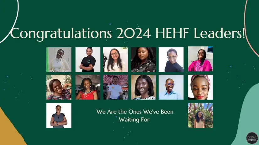 Congratulations to the 2024 Her Environment, Her Future Leaders