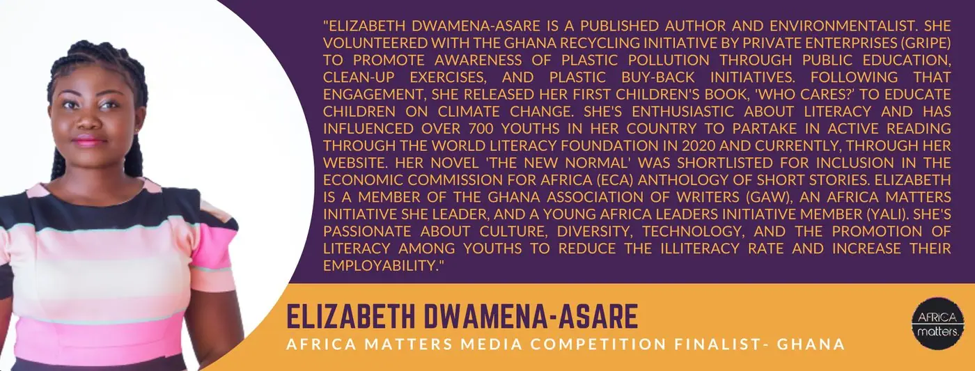 Media Competition finalist: Elizabeth Dwamena-Asare, Ghana