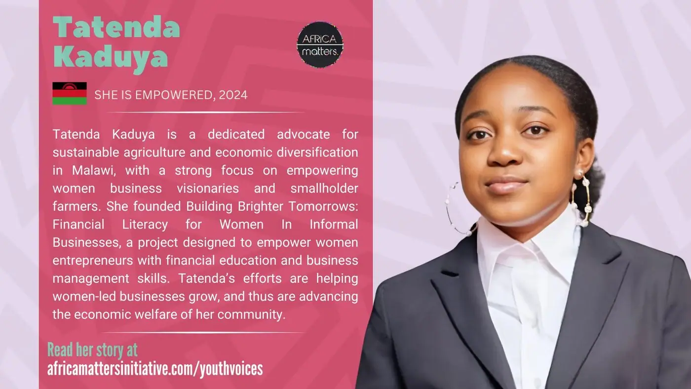 Tatenda Kaduya, 2024 cohort